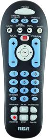img 4 attached to 📱 RCA RCR313BE Big Button Three-Device Universal Remote: Simplifying Control in Sleek Black Design
