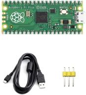 👾 микроконтроллер raspberry pi pico ingcool: предварительно припаянный разъем, недорогое высокопроизводительное устройство на базе чипа rp2040 с двухъядерным процессором arm cortex m0+. логотип