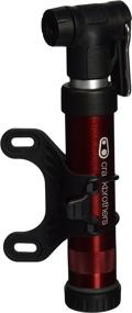 img 1 attached to 🚲 Crankbrothers Gem Hand Pump - Dual Piston Pump for Presta and Schrader Valves, Short/Long Design, High Volume and High Pressure for Cycling Enthusiasts