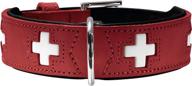 hunter swiss necklace red/black - 30-34.5cm логотип