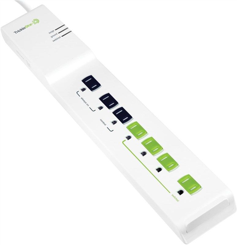tricklestar advanced outlet powerstrip protector 로고