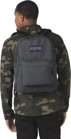 img 2 attached to JanSport Superbreak Backpack in Classic Black: Superior Quality Kids' Backpacks