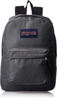 jansport superbreak backpack in classic black: superior quality kids' backpacks логотип