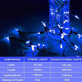 img 1 attached to Battery Operated Christmas Waterproof Outdoor Lighting & Ceiling Fans