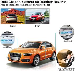 img 3 attached to 📷 LeeKooLuu G1 HD 1080P Backup Camera for Car with 5" Monitor, Rear View Camera for Car, Truck, Camper, Van Reversing/Driving Use, Supporting Additional Baby Car Camera - Latest Technology Version 2021