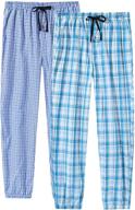 comfortable and stylish jinshi trousers sleepwear bottoms with convenient pockets for men's sleep & lounge logo