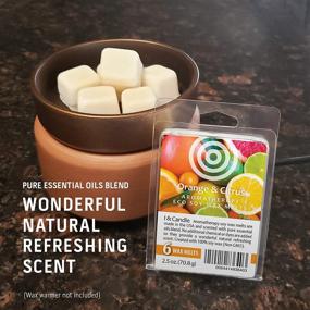 img 3 attached to 🍊 I & Candle Aromatherapy Wax Melts: Orange & Citrus - 100% Soy Wax (Non-GMO) – 2 Pack