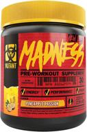 🍍 mutant madness: elevate your pre-workout with an unparalleled intensity, pineapple passion 225g logo
