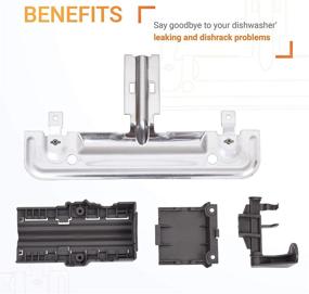 img 1 attached to 🔧 Canamax Premium W10712394 Dishwasher Rack Adjuster: Compatible Replacement for Whirlpool & Jenn-Air Dishwashers - Replaces W10238418 W10253546 PS10064063