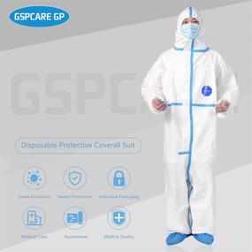 img 3 attached to GSPCARE GP Disposable Protective Coverall