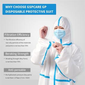 img 1 attached to GSPCARE GP Disposable Protective Coverall