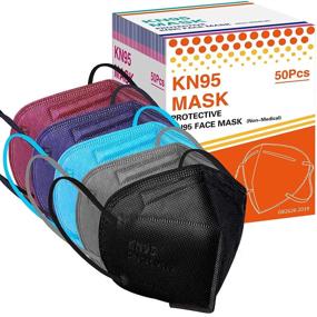 img 4 attached to Premium KN95 Multiple Breathable Respirator: Ultimate Occupational Health & Safety Solution