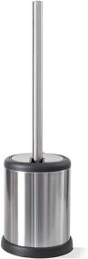 img 3 attached to Premium ToiletTree Stainless Steel Toilet Brush with Lid - Pack of 2 for Effective Cleaning
