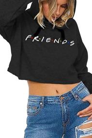 img 3 attached to Idepet Letters Pullover Sweatshirt Colorful Outdoor Recreation