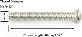 img 3 attached to Optimized Thread for Phillips Stainless Machine Screws