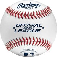 ⚾️ rawlings rolb1 official junior league baseballs, competition grade, box of 12 logo