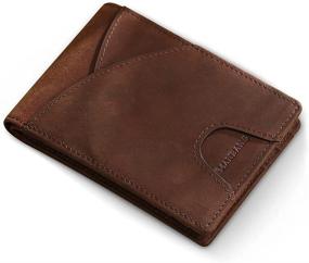 img 3 attached to 🔒 Protective RFID Blocking Minimalist Leather Wallets for Enhanced Security