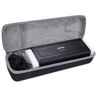 aproca hard carrying storage travel case for brother wireless compact desktop scanners: ads-1700w, ads-1250w, ads-1200w logo