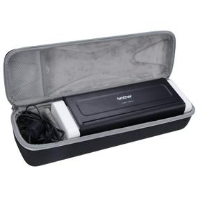 img 4 attached to Aproca Hard Carrying Storage Travel Case for Brother Wireless Compact Desktop Scanners: ADS-1700W, ADS-1250W, ADS-1200W