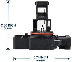 img 2 attached to 🔍 KAX 245-1206 AF10060 Датчик массового расхода воздуха | Оригинальный датчик MAF для CTS Escalade Avalanche Silverado 1500 2500 HD Tahoe | 10393948 23256991 | Оригинальное оборудование Датчик массового расхода воздуха