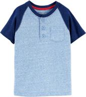 👕 мальчики oshkosh b'gosh henley pocket tee - улучшено для seo логотип