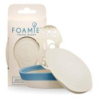 foamie travel buddy: removable shelf for hassle-free storage of shampoo or conditioner bars - leak-proof silicone seal for spill-free travel - eco-friendly packaging logo