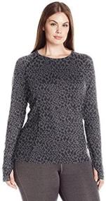 img 1 attached to 🌡️ Fruit of the Loom Women's Plus Size Fit for Me Core Performance Thermal Top: Stay Warm and Stylish in Any Weather!