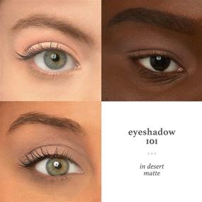 img 1 attached to Julep Eyeshadow 101 Neutral Palette: 6-Piece Matte & Shimmer Set, Cream-to-Powder Formula