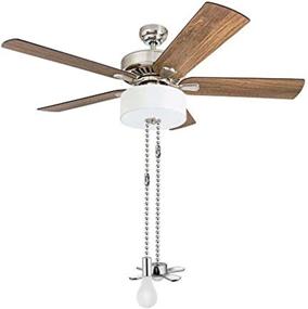 img 2 attached to 🌀 AIIGOU Ceiling Fan Pull Chain Set - 13.6 Inches Fan and Light Pulls with Ball Chain Connector Included