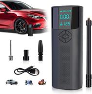 портативный компрессор inflator dissipation car、bike、motorbikes、ball логотип