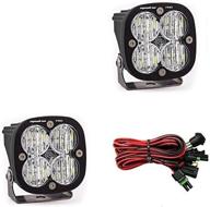 🔦 baja designs squadron pro led light pair, black, wide cornering - 497805: an illuminating adventure! logo