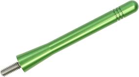 img 2 attached to AntennaMastsRus - Made In USA - 4 Inch Green Aluminum Antenna Is Compatible With Jeep Wrangler JK - JL