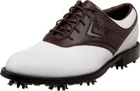 img 4 attached to 🏌️ Enhance Your Golf Game with Callaway Men's Ft Chev Saddle Golf Shoe