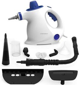 img 4 attached to Comforday Steam Cleaner: Versatile High-Pressure Multi Purpose Cleaner with 9-Piece 🧼 Accessories for Chemical-Free Stain Removal, Curtains, Car Seats, Floors, Windows, and More