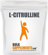 💪 заряди свою тренировку с помощью bulksupplements.com l-citrulline powder - безвкусный цитруллиновый дополнительный препарат (500г - 1.1фунта) логотип