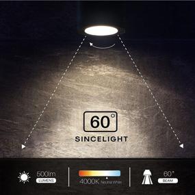 img 1 attached to SINCELIGHT LED Glühbirne - Neutralweißes Reflektorlampenlicht mit optimiertem Ausstrahlungswinkel