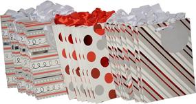 img 2 attached to Christmas Hot Stamp Striped Designs Wedding