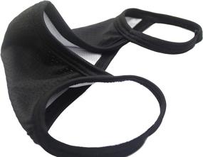 img 1 attached to Stay Comfortably Protected with QueensFace Mesh Dot Breathable Outdoor Riding Running Face Mask