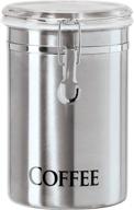 ☕️ oggi coffee canister: 5"x 7.75" stainless steel storage for fresh coffee beans логотип