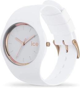 img 3 attached to Часы Ice Watch Glam White Rosegold унисекс