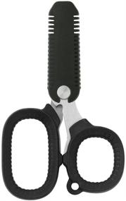 img 4 attached to Black Midori Compact Durable Scissors – Portable Multi-Use Tool (Model 49858006)