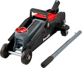 img 2 attached to Pro-LifT F-2315PE Grey Hydraulic Trolley Jack Car Lift - 3000 LBS Capacity with Blow Molded Case