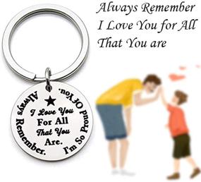 img 2 attached to ❤️ FEELMEM Remember Inspirational Keychain Boyfriend: A Symbolic Reminder of Love and Inspiration