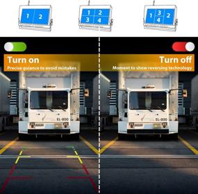 img 2 attached to Wireless Recorder Reversing Motorhome Xroose Car & Vehicle Electronics