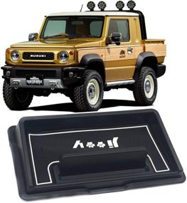 img 3 attached to JOJOMARK Suzuki Jimny Accessories: Dash Center Console Table Storage Tray Storage for 2019-2021