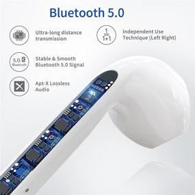 img 3 attached to Bluetooth Headphones Reduction Earphones Waterproof