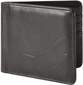 img 1 attached to Fox Mens Polyurethane Wallet Black