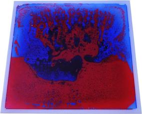 img 3 attached to Art3D 6 Piece Liquid Fusion Blue Red