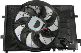 img 2 attached to 🚘 Mercedes-Benz Cooling Fan Assembly Replacement - TYC 623280, Compatible