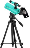 sarblue maksutov-cassegrain telescope: mak60 750x60mm, compact & portable for travel, beginner astronomy telescope with tripod finderscope and phone adapter – ideal telescopes for kids & adults logo